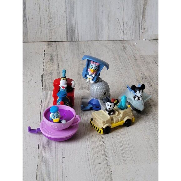 McDonald's variety Disney Mickey Mouse Friends toy set Goofy Donald Daisy Duck M - Picture 1 of 10